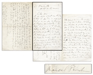 Marcel Proust Autograph Letter Signed -- ...I had written you a tender letter, and one which, with a pride to which I am not accustomed, I believed to be witty!...